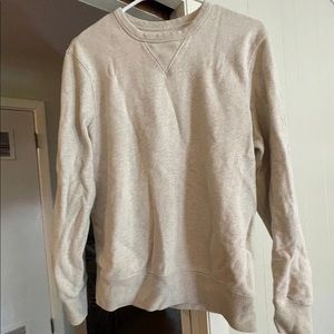 J.Crew Beige Sweatshirt sweater crewneck size S